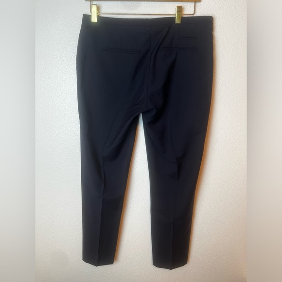The Kooples Mohair and Wool Dark Blue Cropped Trousers Size EU 40 - Picture 4 of 7